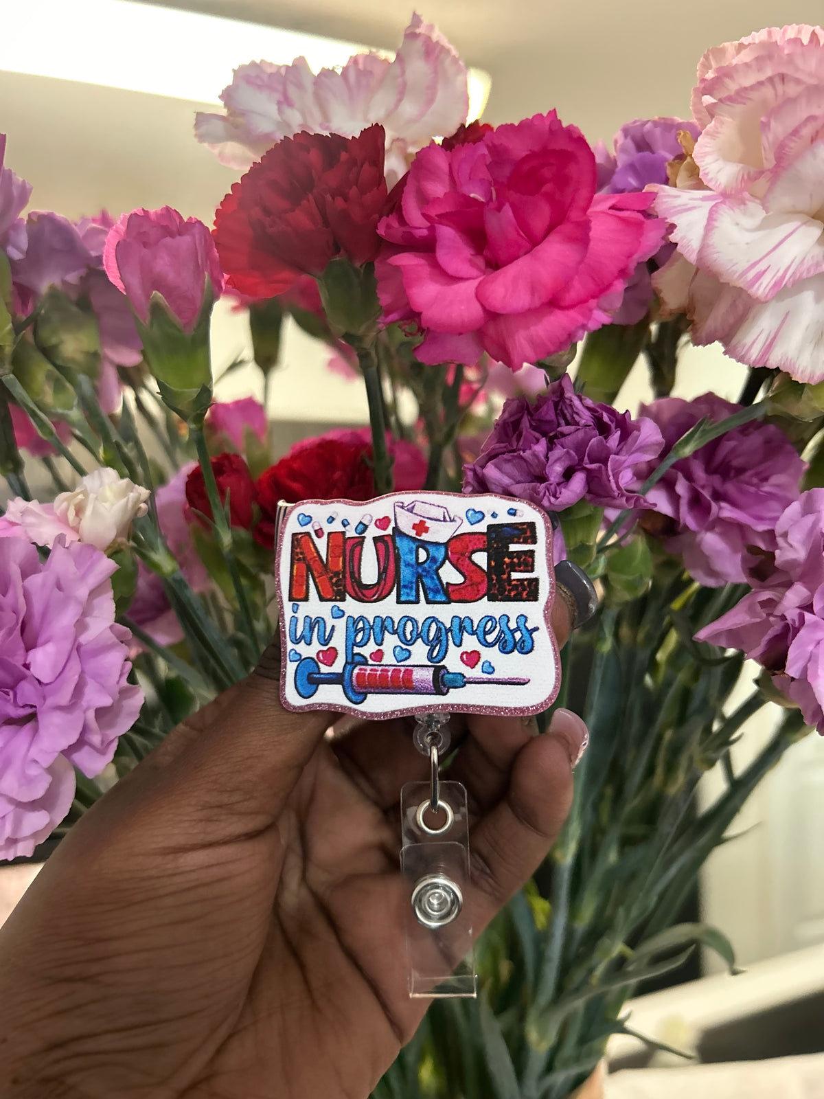 Nurse In Progress Badge Reel